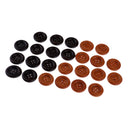 25 Pieces Classic Assorted Wooden Buttons Embellishment for Sewing on Coat Overcoat Clothing 30mm