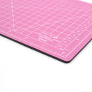 A5 Size Cutting Mat PVC Cutting Board for DIY Crafts Scrapbooking Quilting 15x22cm Pink