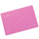 A5 Size Cutting Mat PVC Cutting Board for DIY Crafts Scrapbooking Quilting 15x22cm Pink