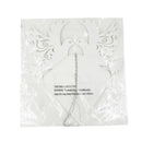 27x26cm Bird of Peace White Paper Decoration Tissue Pom Poms Flowers Paper Heart for Wedding Birthday Party Home Decorations