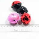 10 Pieces Star Design Christmas Bells Charms Pet Bells for Jewelry Making Kids Crafts 40mm