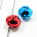 10 Pieces Star Design Christmas Bells Charms Pet Bells for Jewelry Making Kids Crafts 40mm