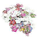 50 Pieces Monkey Animals Wooden Buttons Scrapbooking Embellishment for Sewing DIY Craft 30mm