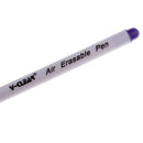 5 Pieces Air Erasable Pen Fabric Marker Textile Ink Pen Patchwork Craft Purple