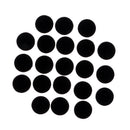 50 Pieces Anti-Skid & Scratch Felt Furniture Protection Pads Kit & Self Adhesive Floor Scratch Protectors Set Black 30mmx3mm