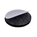 50 Pieces Anti-Skid & Scratch Felt Furniture Protection Pads Kit & Self Adhesive Floor Scratch Protectors Set Black 30mmx3mm