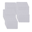 25 Pieces Self Adhesive Square Rubber Furniture Feet Floor Protector Pads Anti-Skid Scratch DIY Resistant Mats Table Legs Stools Chairs Protection