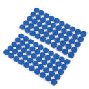 2x50 Pieces Protecting Furniture Leg Feet EVA Rubber Pads Felt Pads Anti Slip Self Adhesive For Chair/Table/Desk/Wooden Floor/Wall