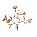 10 Pieces Alloy Flatback Gold Tree with Leaves Embellishment Jewelry Accessories