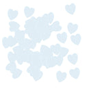 100 Pieces White 21x20mm Mini Wooden Hearts Shapes Pieces Decor Embellishment Art Craft Card Making Scrapbooking Wedding Favors