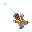 1 Pieces Fabric Gingerbread Man Christmas Tree Hanging Ornaments Xmas Festival Children's Gifts Pendant Home Decorations