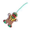 1 Pieces Fabric Gingerbread Man Christmas Tree Hanging Ornaments Xmas Festival Children's Gifts Pendant Home Decorations