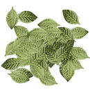 100 Pieces Artificial Rose Leaf Fake Leaves Silk Flower Wedding Party Decoration Green