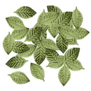 100 Pieces Artificial Rose Leaf Fake Leaves Silk Flower Wedding Party Decoration Green