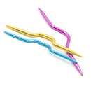3 Pieces Aluminum Stitch Knitting Cable Needles Crochet Hook Marker Needle Crafts