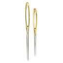 2 Pieces Sewing Needles Large Eye Hand Blunt Needles for Embroidery Darning Yarn
