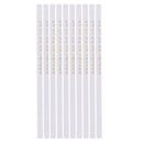 10 Piece Fabric Marking Pencils Pens for Tailor Sewing Dressmaking Quilting White