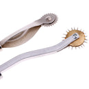 2 Pieces Serrate Edge Pattern Tracer Tracing Wheel Tailor Marker Sewing Tools Wooden Handle