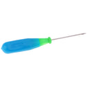 2 Pieces/Set Plastic and Faux Wood Handle Sewing Awl Hand Stitcher Shoe Repair Tool for DIY Sewing Repairing Canvas Leather Thick Fabric