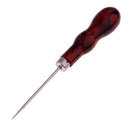3 Pieces Wooden/Plastic Handle Awl Craft Punching Hole Tool Awl Repair Tools DIY