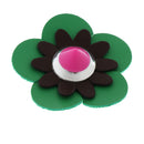 10 Pieces 4.5cm Leather Flower Rivet Appliques Decorative Accessories DIY Decoration