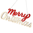 Merry Christmas Wooden Christmas Tree Ornament Home Door Hanging Decoration