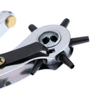 3 Pieces Revolving Hole Punch&Eyelet Plier &Press Snap Plier with Snap Buttons Grommet