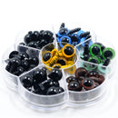 56 Pieces 12mm Plastic Colorful Safety Eyes Washers For Doll Animal Stuffed Toys