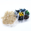 56 Pieces 12mm Plastic Colorful Safety Eyes Washers For Doll Animal Stuffed Toys