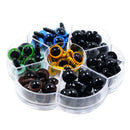 56 Pieces 12mm Plastic Colorful Safety Eyes Washers For Doll Animal Stuffed Toys