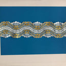 5 Yards 5.8cm Vintage Crochet Lace Edge Trim Stretch Ribbon DIY Wedding Bridal Applique Sewing Craft