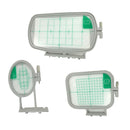3 Pieces Embroidery Hoop Frame For Brother Embroidery Machine SE270D, SE350, SE400, HE120, HE240