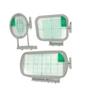 3 Pieces Embroidery Hoop Frame For Brother Embroidery Machine SE270D, SE350, SE400, HE120, HE240