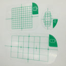3 Pieces Embroidery Hoop Frame For Brother Embroidery Machine SE270D, SE350, SE400, HE120, HE240