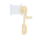 Hand Operated Yarn Wool Thread Winder Holder Tool Machine with 30 Pieces Plastic Bobbins