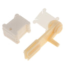 Hand Operated Yarn Wool Thread Winder Holder Tool Machine with 30 Pieces Plastic Bobbins