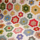 5 Pieces Handmade Hexagon Acrylic Quilt Templates DIY Quilting Supplies Assorted Sizes