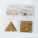5 Pieces Handmade Hexagon Acrylic Quilt Templates DIY Quilting Supplies Assorted Sizes