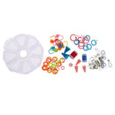 1 Box Knitting Tools Mixed Essential Safety Pins Row Counter Needles Point Protectors Ring Markers Craft DIY Needlework Sewing Tools Set