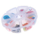 1 Box Knitting Tools Mixed Essential Safety Pins Row Counter Needles Point Protectors Ring Markers Craft DIY Needlework Sewing Tools Set