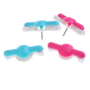 2 Piece Mini Pom Pom Maker Fluff Ball Weaver Knitting Loom DIY Tool 20mm 30mm