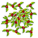 50 Pieces Xmas Leaves Wooden Buttons for Sewing Scrapbooking Gift Clothing Decoration