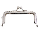 Silver Metal Bag Purse Frame Kiss Clasps Lock for Purse Making Bag Accessories 8.5cm