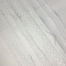 5 Pieces Assorted 1 Meter Lace Trim Ribbon Applique Embellishment for Sewing Craft