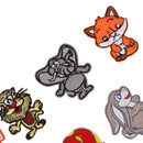 9 Pieces DIY Animals Patches Appliques Elephant Rabbit Patches for Garment Decoration