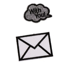 8 Pieces Assorted Design Embroidery Patches Clothes Bag Hat Badge Sew on Iron on Appliques