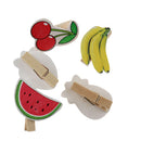 20 Pieces Mini Colorful Wooden Fruit Photo Paper Pegs Scrapbook Clothespin Clips