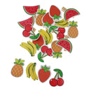 20 Pieces Mini Colorful Wooden Fruit Photo Paper Pegs Scrapbook Clothespin Clips