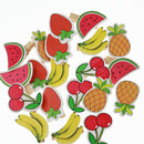 20 Pieces Mini Colorful Wooden Fruit Photo Paper Pegs Scrapbook Clothespin Clips