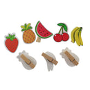 20 Pieces Mini Colorful Wooden Fruit Photo Paper Pegs Scrapbook Clothespin Clips